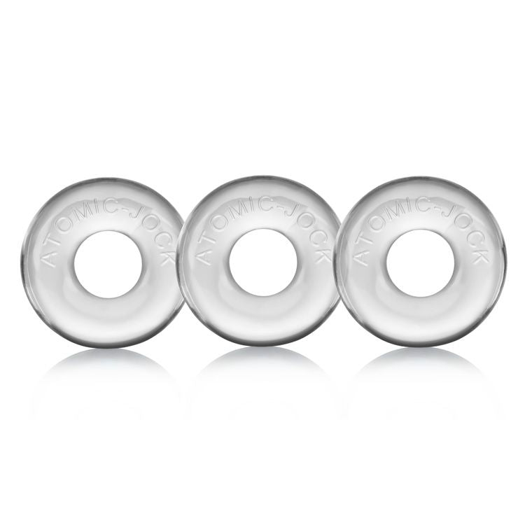 RINGER 3 PK COCKRING CLEAR (NET) - OX1324CLR