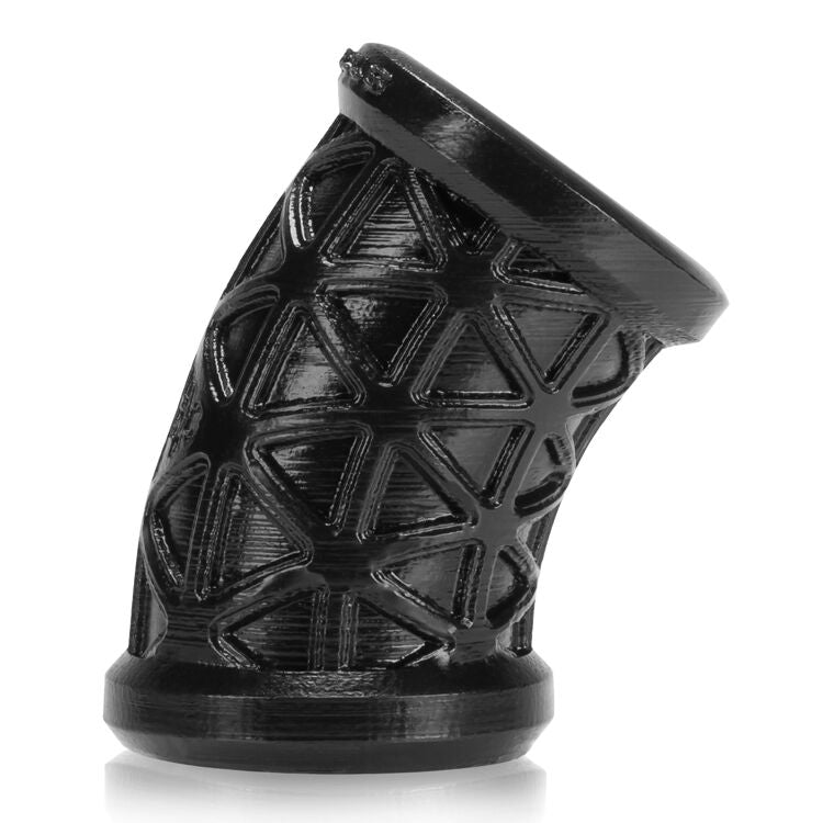 MORPH SLEEK GEOMETRIC PATTERN BALLSTRETCHER SILICONE SMOOSH BLACK (NET) - OX1331BLK