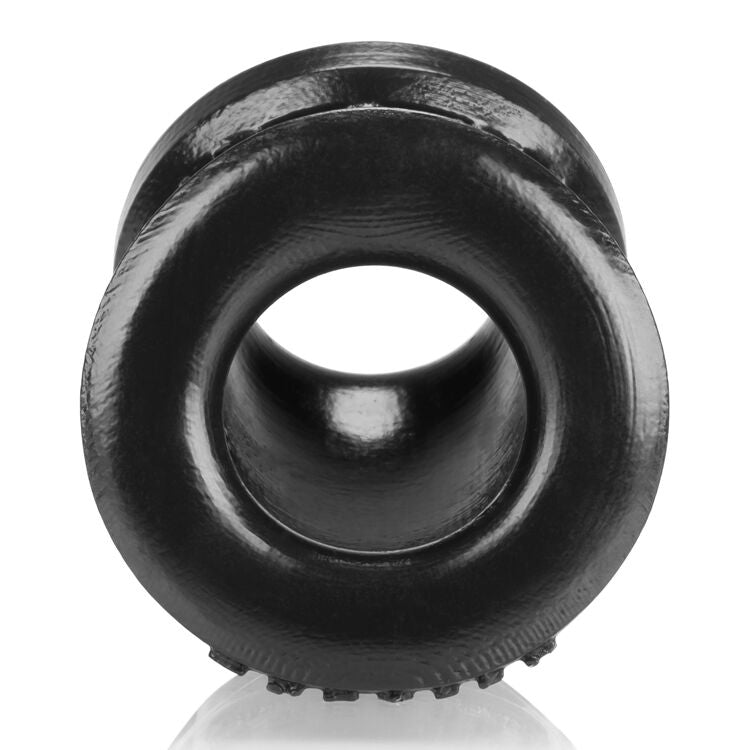 MORPH SLEEK GEOMETRIC PATTERN BALLSTRETCHER SILICONE SMOOSH BLACK (NET) - OX1331BLK