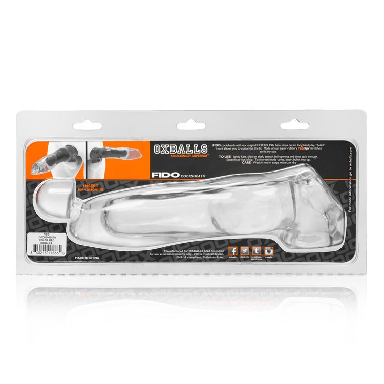 FIDO ANIMAL COCKSHEATH CLEAR (NET) - OX3002CLR