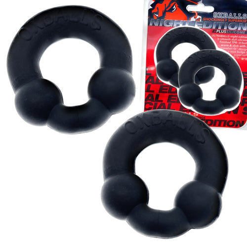 ULTRABALLS 2 PK COCKRING NIGHT (NET) - OX3010NGT