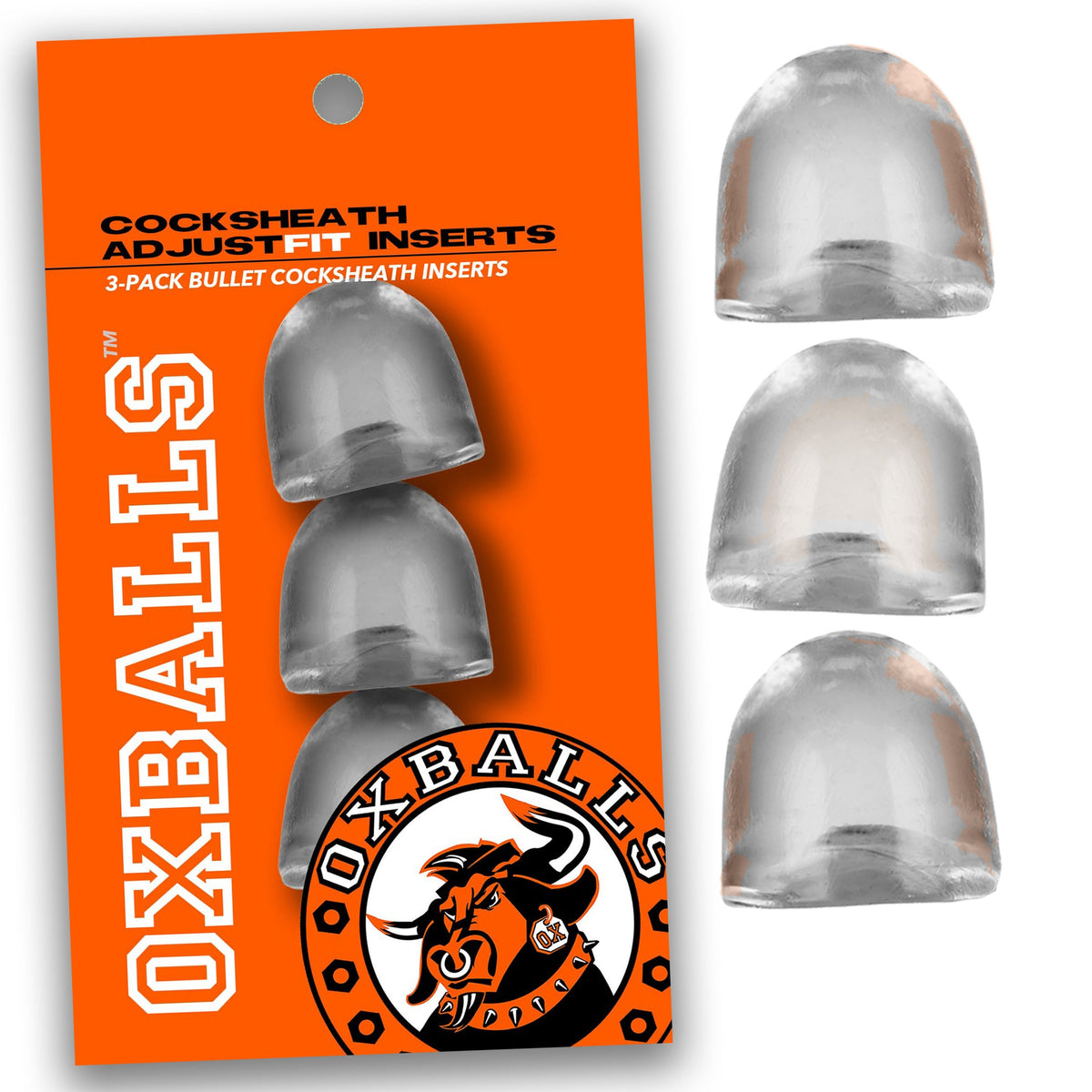 ADJUSTFIT INSERTS 3PK CLEAR (NET) - OX3052CLR
