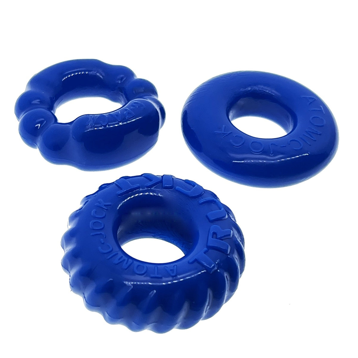 BONEMAKER 3-PACK C-RING PACK BLUE (NET) - OX3061POL