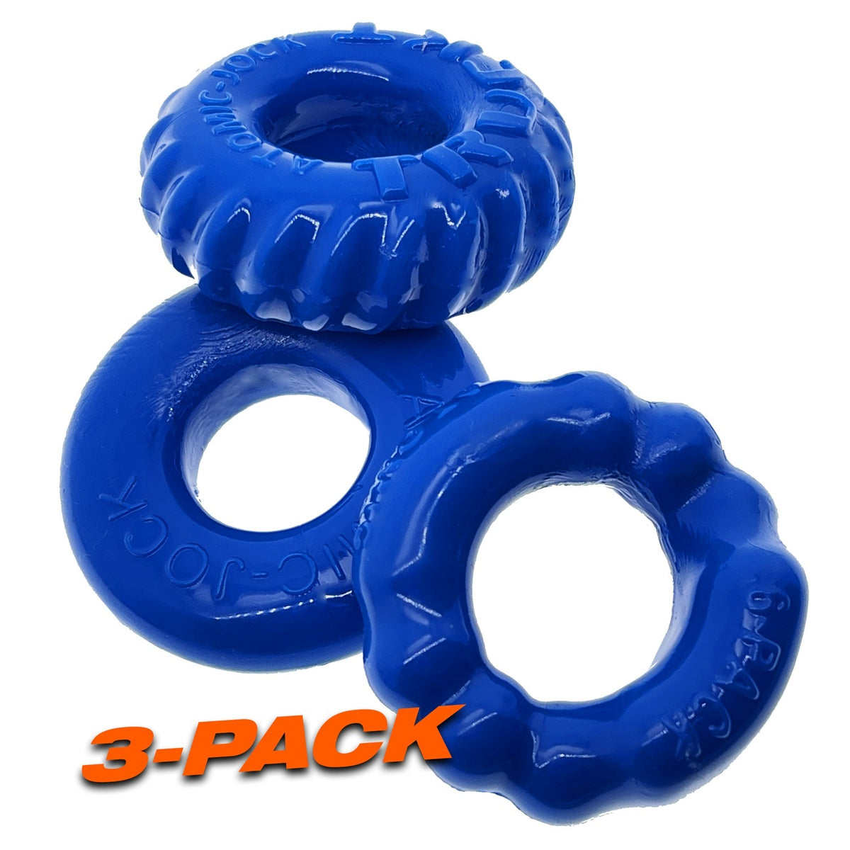 BONEMAKER 3-PACK C-RING PACK BLUE (NET) - OX3061POL