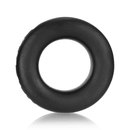 COCK-T SMALL COMFORT COCKRING ATOMIC JOCK/OXBALLS SILICONE SMOOSH BLACK(NET) - OXAJ1003BLK