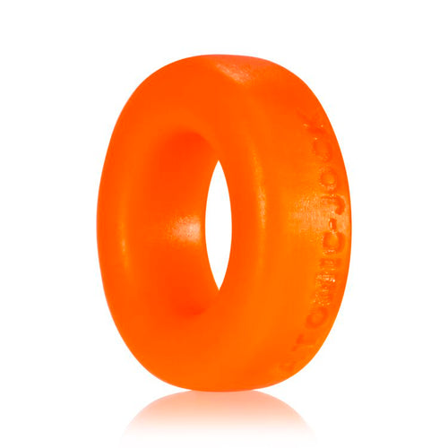 COCK-T SMALL COMFORT COCKRING ATOMIC JOCK/OXBALLS SILICONE SMOOSH ORANGE(NET) - OXAJ1003ORG