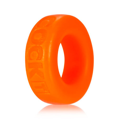 COCK-T SMALL COMFORT COCKRING ATOMIC JOCK/OXBALLS SILICONE SMOOSH ORANGE(NET) - OXAJ1003ORG
