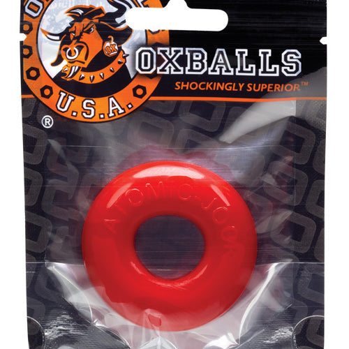 DO-NUT 2 COCKRING OXBALL TPR RED (NET) - OXAJ10252RED