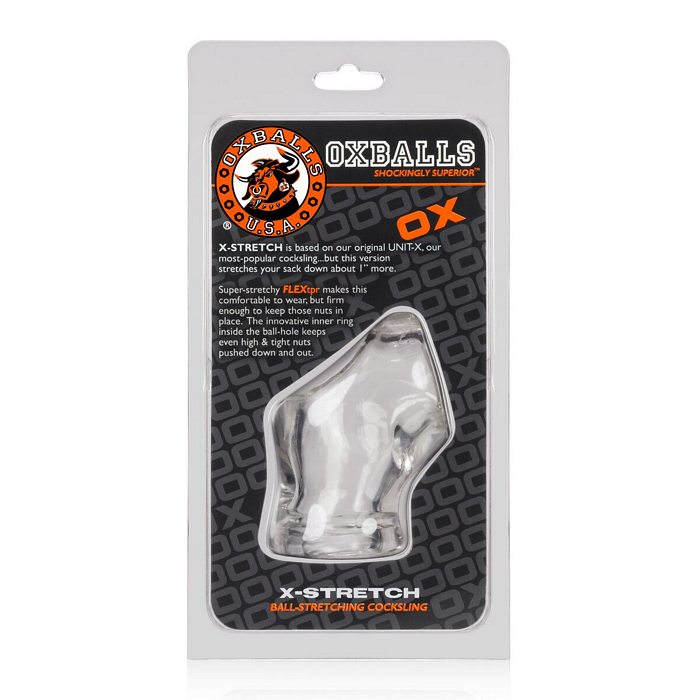 UNIT X STRETCH COCKSLING CLEAR (NET) - OXAJ1071CLR