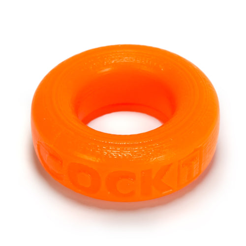 COCK-T SMALL COMFORT COCKRING ATOMIC JOCK/OXBALLS SILICONE SMOOSH ORANGE(NET) - OXAJ1003ORG
