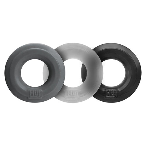 HUNKYJUNK HUJ C-RING 3PK TAR/ MULTI (NET) - OXHUJ102TAR