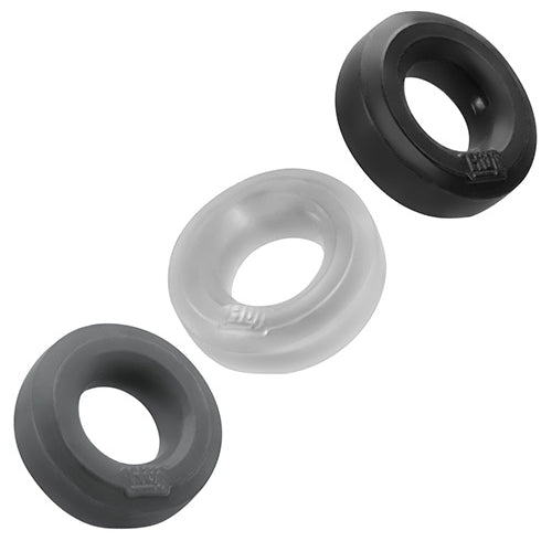 HUNKYJUNK HUJ C-RING 3PK TAR/ MULTI (NET) - OXHUJ102TAR