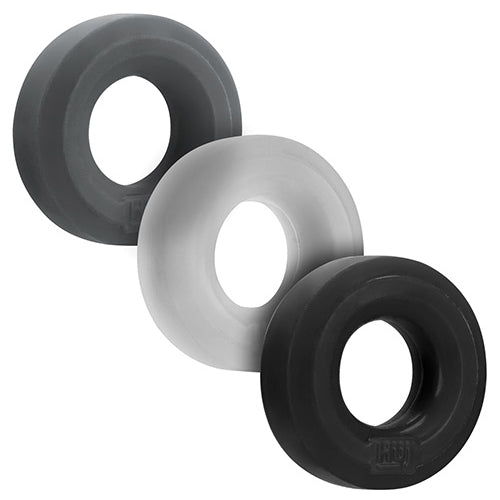 HUNKYJUNK HUJ C-RING 3PK TAR/ MULTI (NET) - OXHUJ102TAR