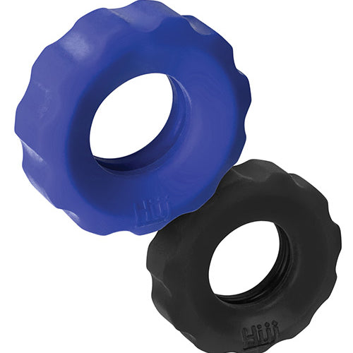 HUNKYJUNK COG 2-SIZE C-RING COBALT/TAR (NET) - OXHUJ103CBL