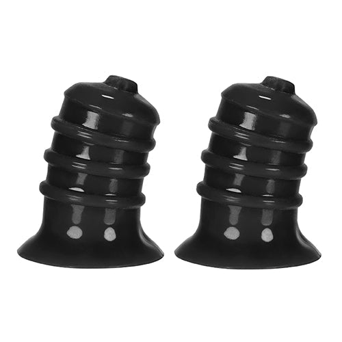 HUNKYJUNK ELONG NIPSUCKERS BLACK (NET) - OXHUJ111BLK