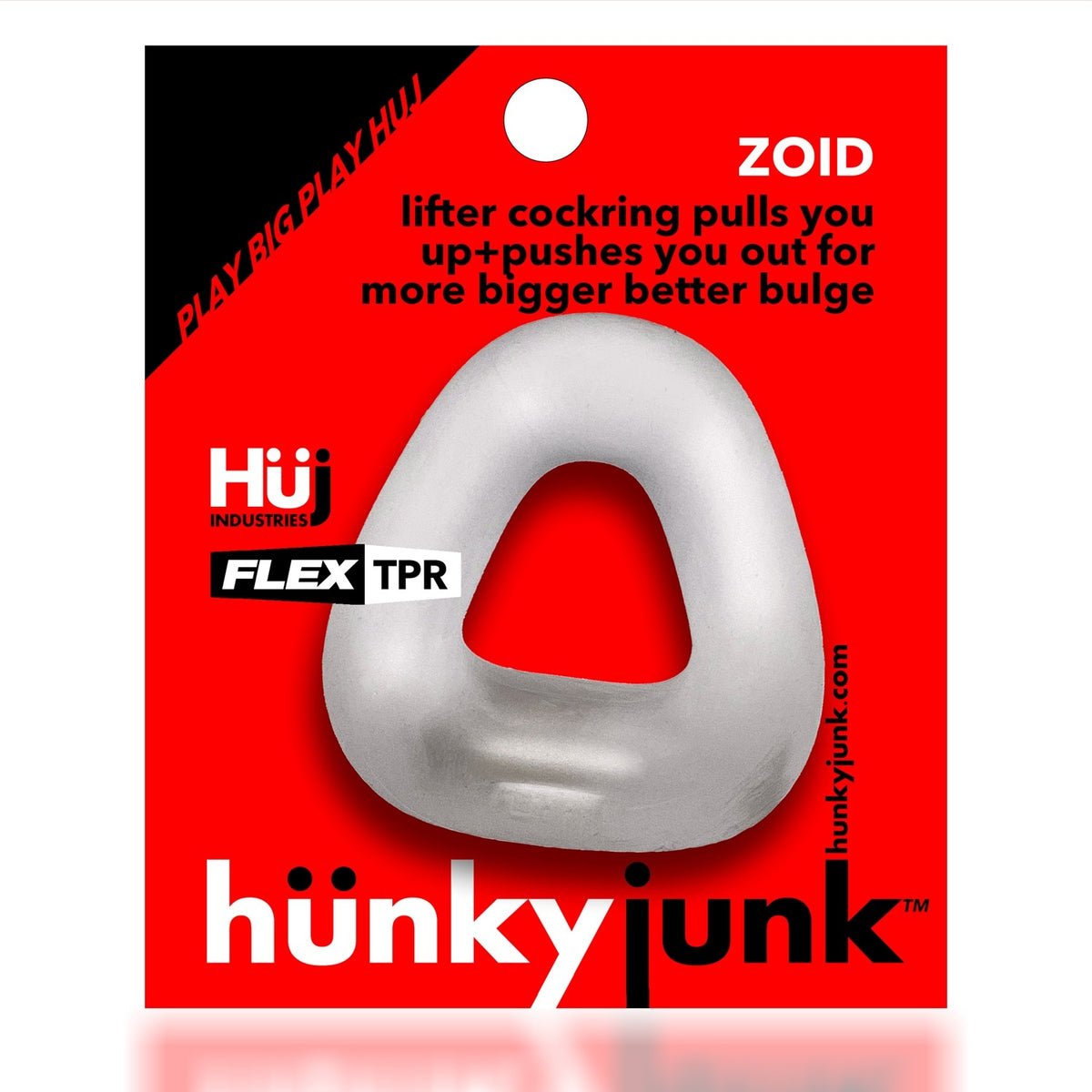 ZOID LIFTER COCKRING WHITE ICE (NET) - OXHUJ129WHTICE