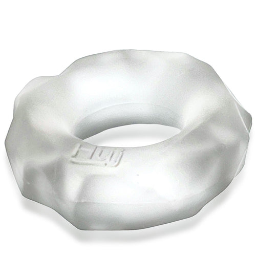 HUNKYJUNK FRACTAL COCKRING CLEAR ICE (NET) - OXHUJ130CLRICE