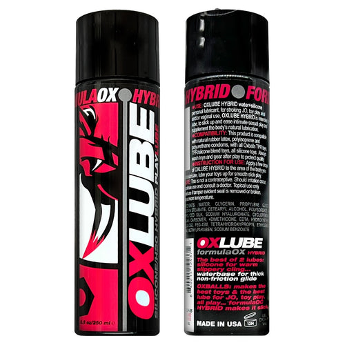 OXBALLS HYBRID LUBE 8.5 OZ (NET) - OXLH85