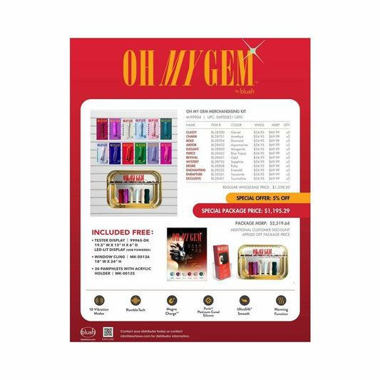 Oh My Gem Merchandising Kit (New)-Pinkfoxxx