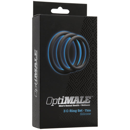 OptiMALE 3 C-Ring Set Thin-Pinkfoxxx