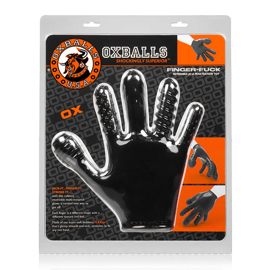 OxBalls Finger Fuck Glove-Pinkfoxxx