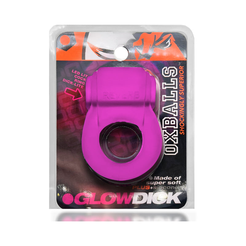 OxBalls Glowdick Cockring With Led-Pinkfoxxx