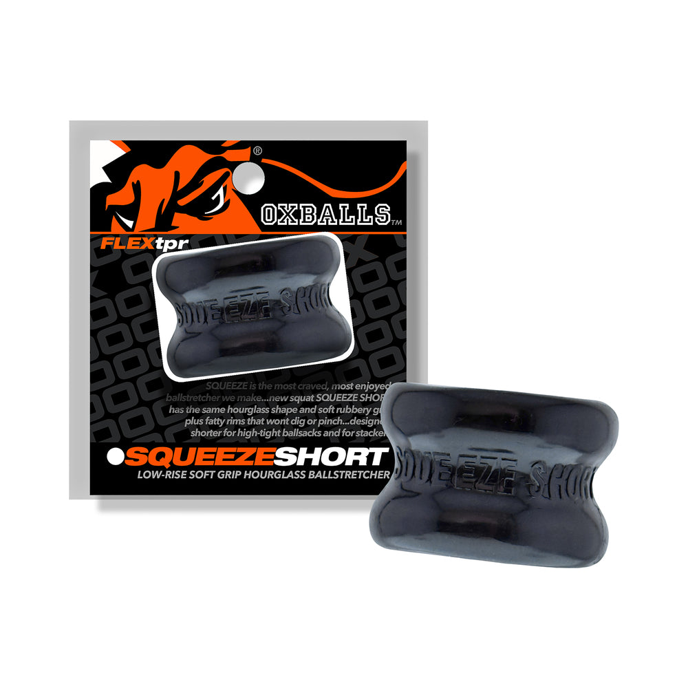Oxballs Squeeze Short Ballstretcher Black