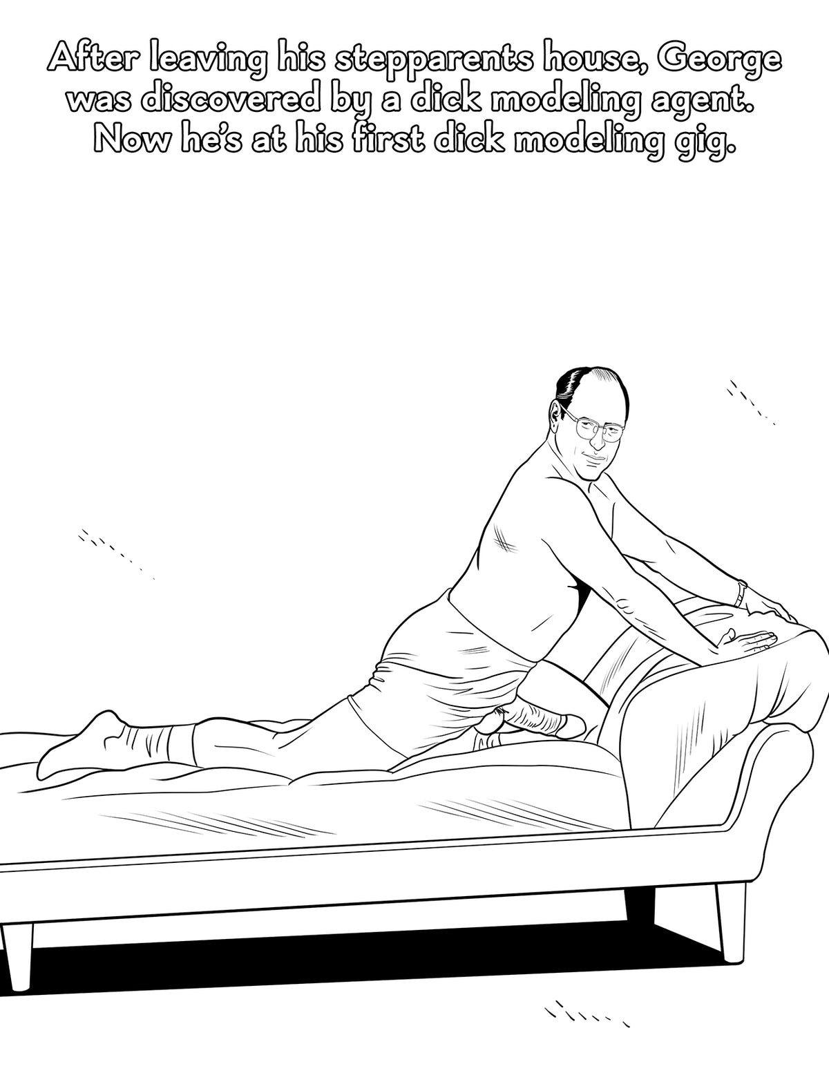 SEXFELD PORN PARODY COLORING BOOK (NET) - WRCB039