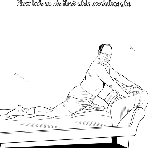 SEXFELD PORN PARODY COLORING BOOK (NET) - WRCB039