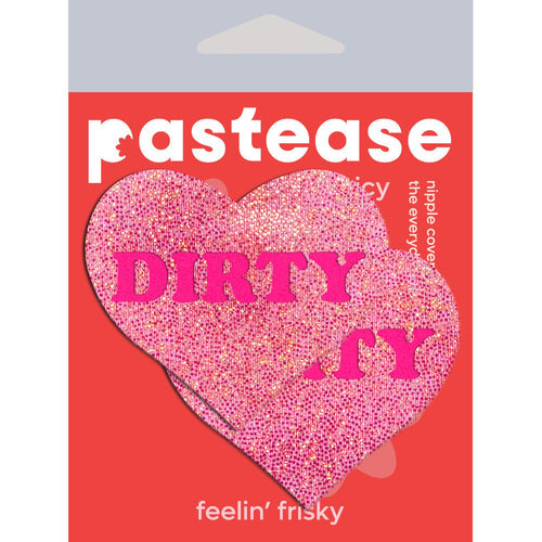 PASTEASE LOVE DIRTY HEART PINK - PASHRTDRTGLTPK