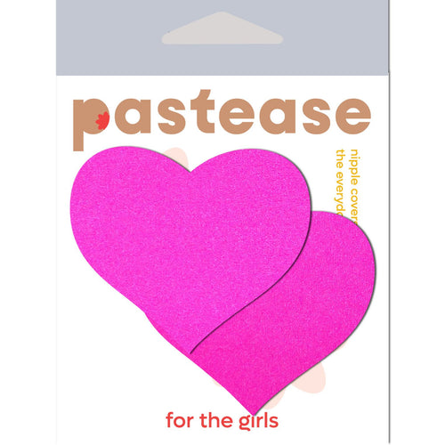 PASTEASE HEART NEON PINK - PASHRTNPK5