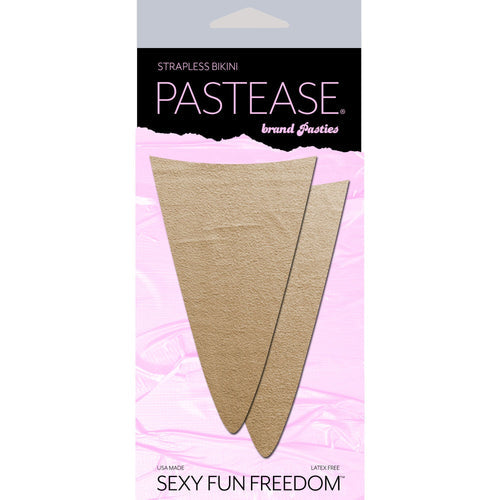 PASTEASE STRAPLESS BIKINI MERKINS NUDE - PASLKMNNDLT