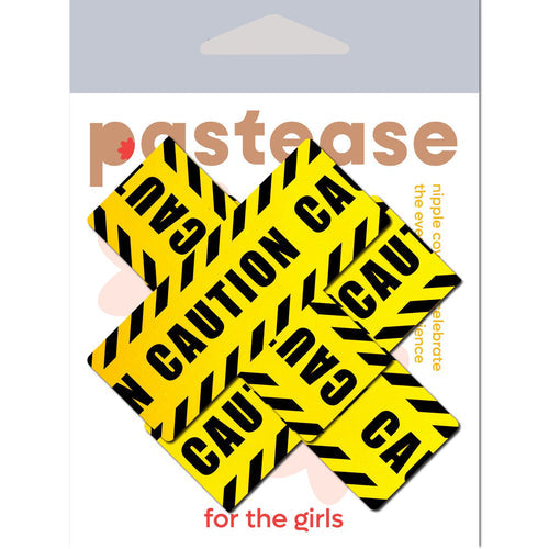 PASTEASE CROSSED CAUTION TAPE - PASPLSCTN