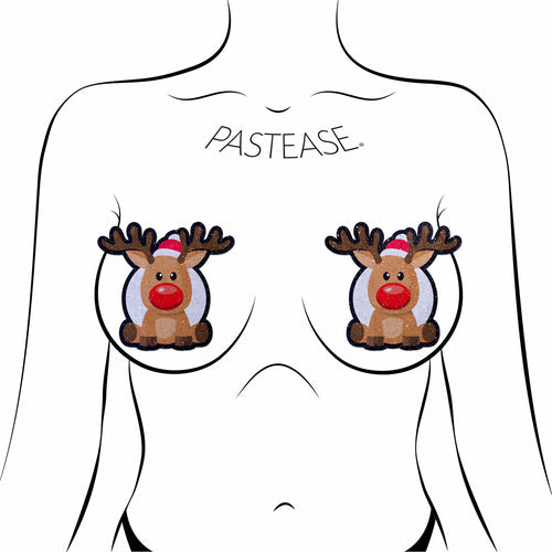 PASTEASE XMAS REINDEER RED NOSE RUDOLPH - PASREN