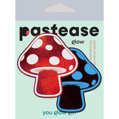 PASTEASE MUSHROOM GLOW IN THE DARK RED & WHITE - PASSHRMGLW
