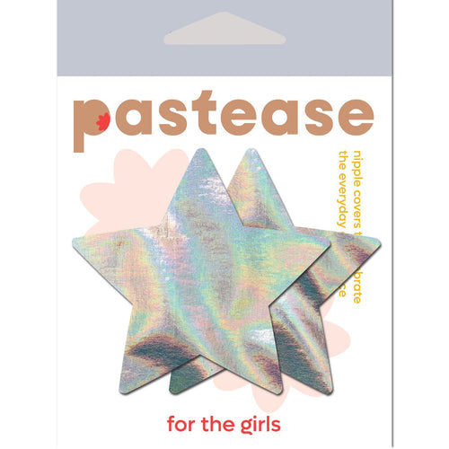 PASTEASE HOLOGRAPHIC STAR SILVER - PASSTRHOLSL
