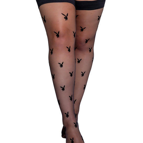 PBLI122 - Playboy Bunny Noir Stockings
