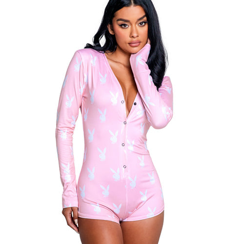 PBLI130 - Playboy Slumber Bunny Romper