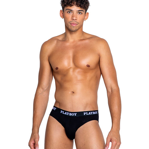 PBLI138 - Playboy Mens Modal Gym Briefs