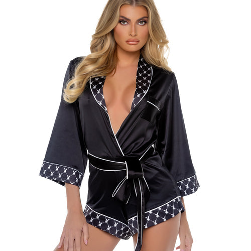 PBLI151 - Playboy Bunny Smoke Lounge Romper