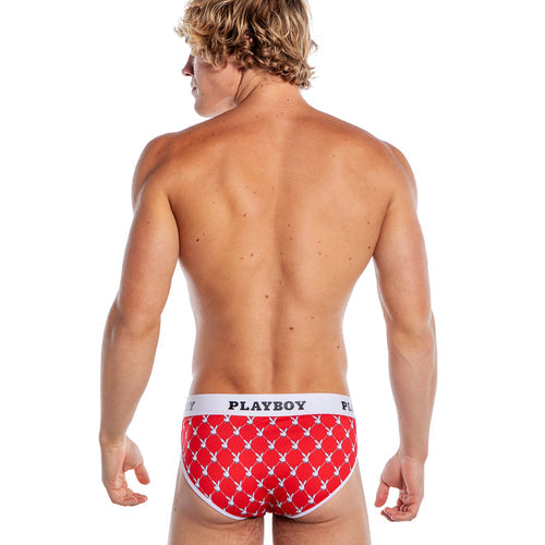 PBLI169 - Playboy Mens Argyle Briefs