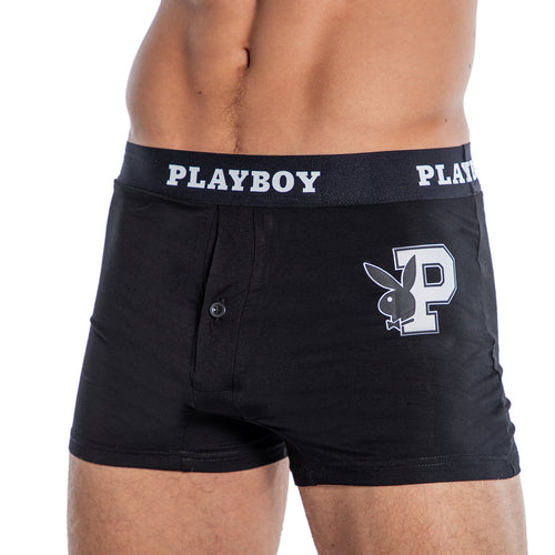PBLI170 - Playboy Mens Varsity Modal Boxer Briefs
