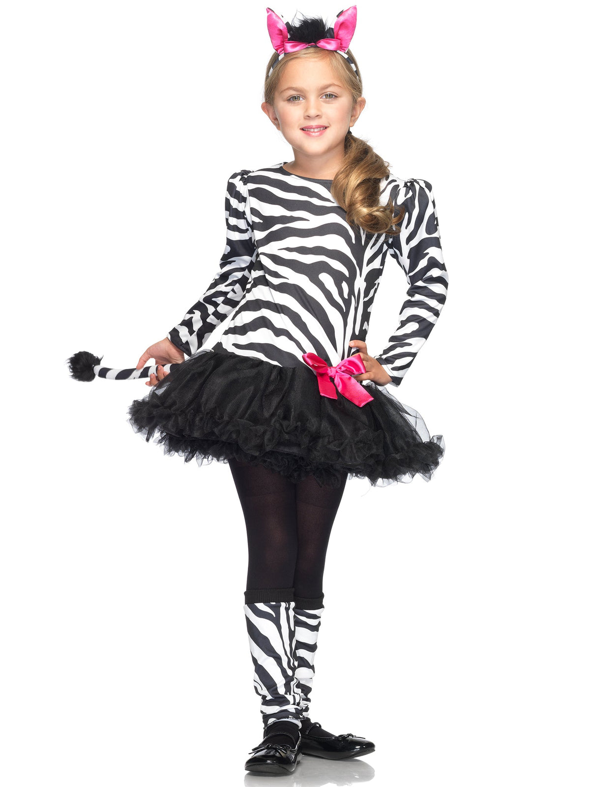 Girl's Zebra Diva Costume - PC48139   00725