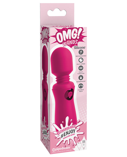 OMG # ENJOY RECHARGEABLE WAND FUCHSIA - PD178534