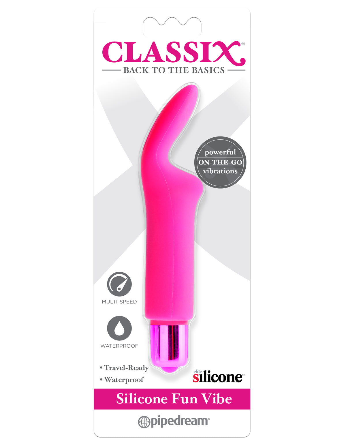 CLASSIX SILICONE FUN VIBE PINK - PD198211