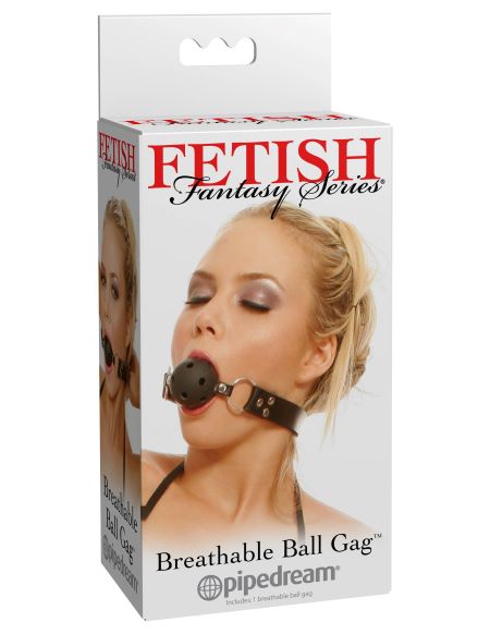 FETISH FANTASY BREATHABLE BALL GAG W/ ADJUSTABLE STRAP - PD217200