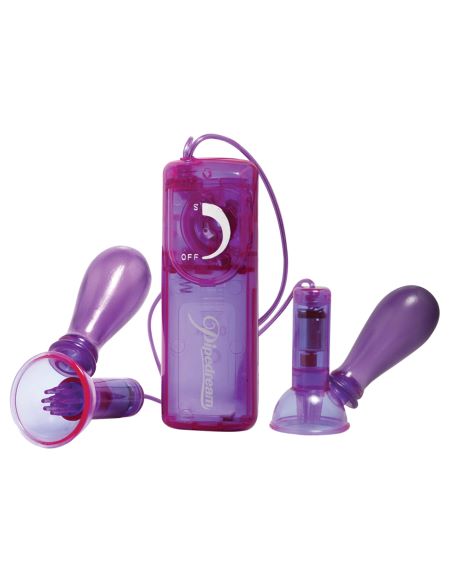 FETISH FANTASY NIPPLE PUMPS VIBRATING - PD323700