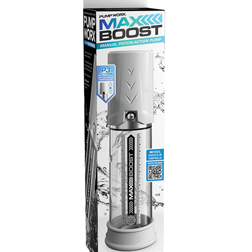 PUMP WORX MAX BOOST WHITE/ CLEAR - PD324919
