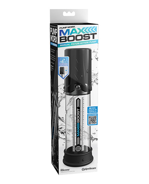 PUMP WORX MAX BOOST BLACK/ CLEAR - PD324923