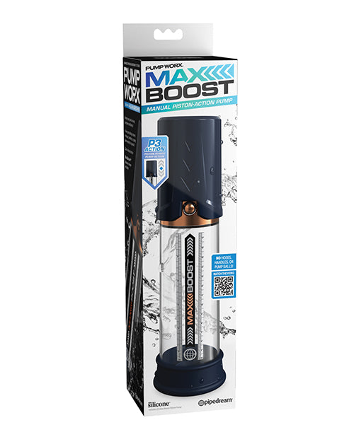PUMP WORX MAX BOOST BLUE/ CLEAR - PD324925